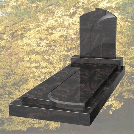 Grabanlage in Aurora Granit. Preis auf Anfrage.